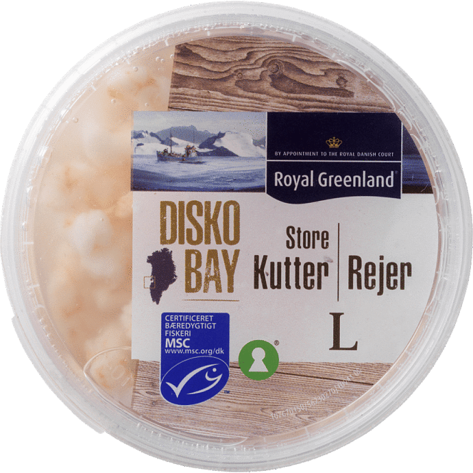 Grønlandske rejer i lage L