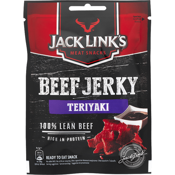 Beef jerky m. teriyaki