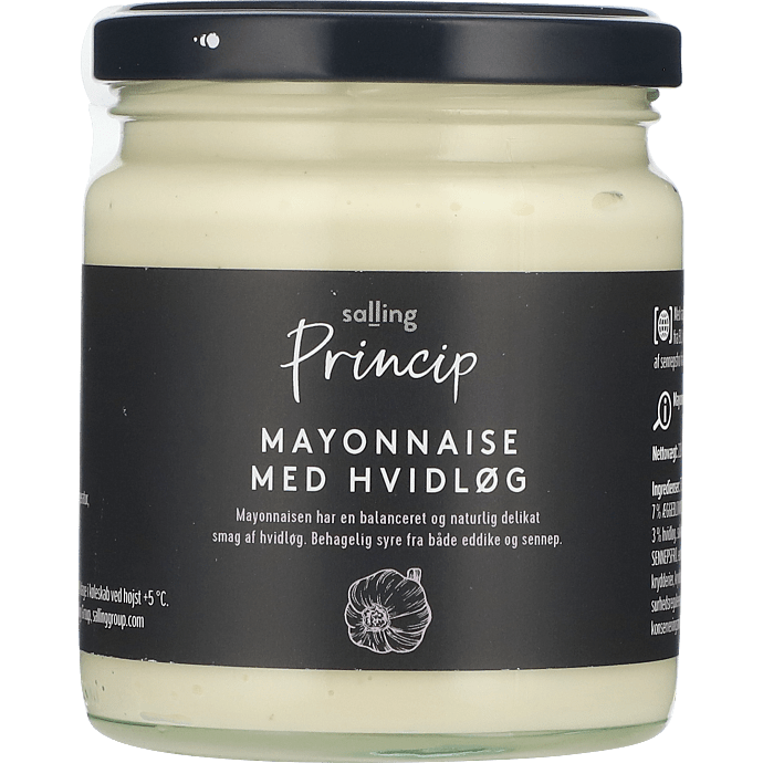 Mayonnaise m. hvidløg