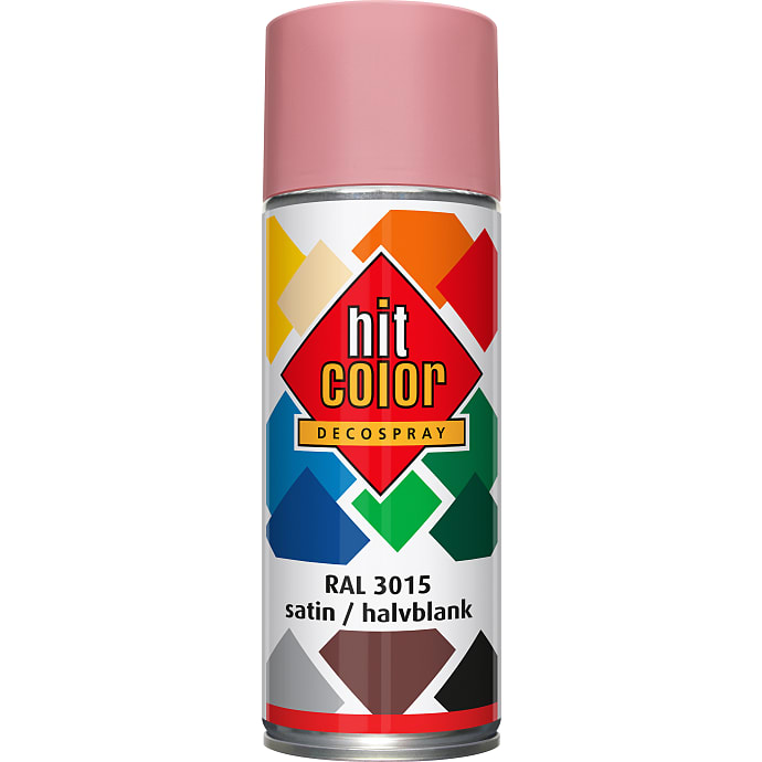 Hit Color spraymaling satin 0,4 liter - pink