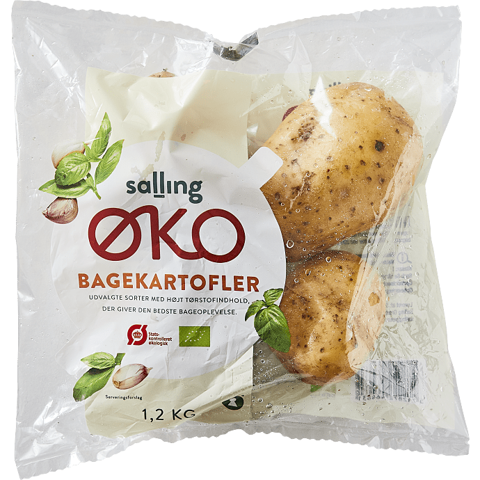 Bagekartofler øko