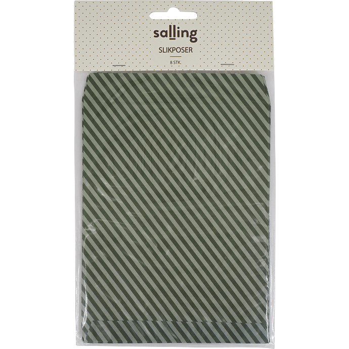 Salling slikpose 8-pak - Grøn