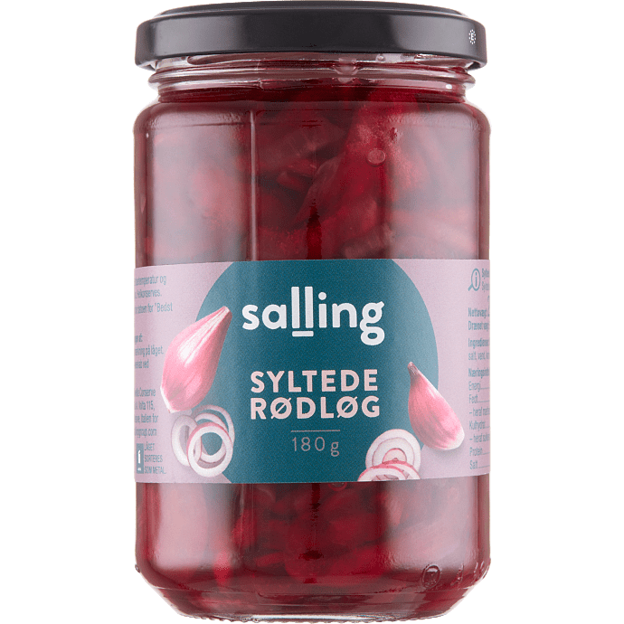 Syltede rødløg