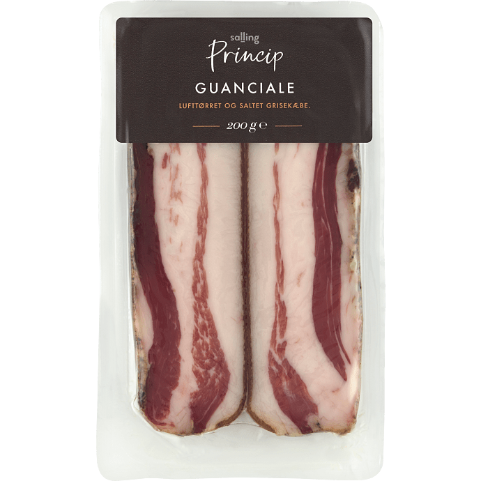 Guanciale i skiver