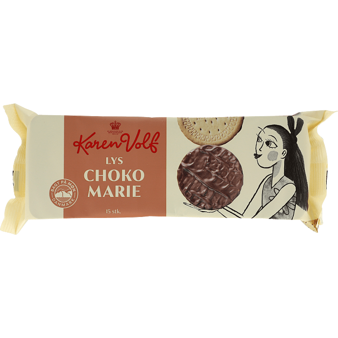 Mariekiks m. mælkechokoladeovertræk