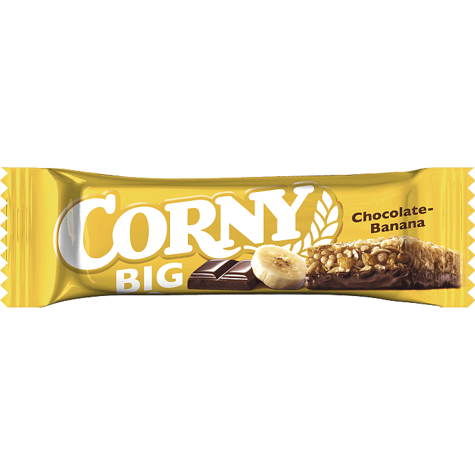 Müslibar m. chokolade og banan