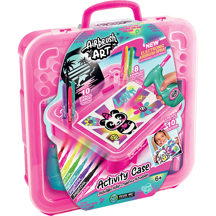 Airbrush Art aktivitetskuffert