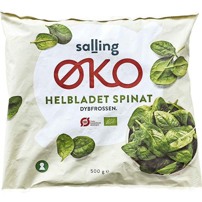 Helbladet spinat øko