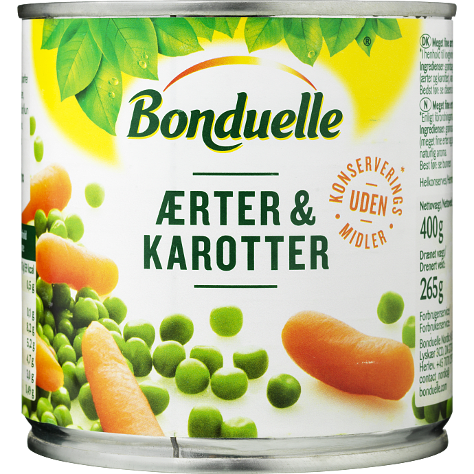 Ærter og karotter