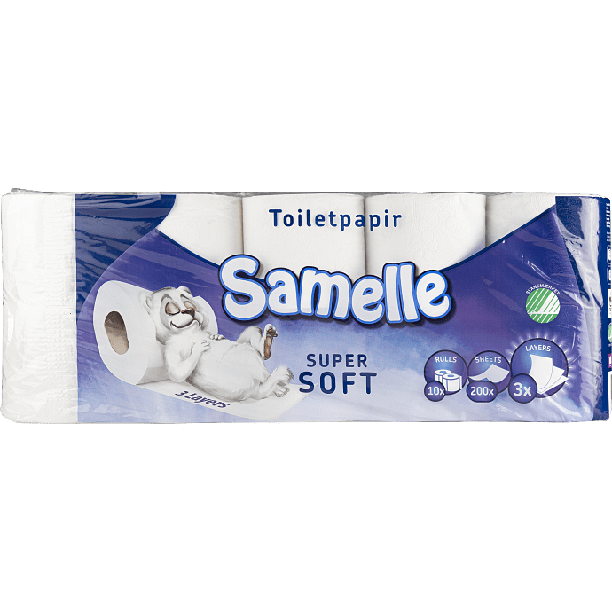 Toiletpapir 3-lags