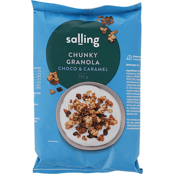 Salling chunky granola choko & karamel