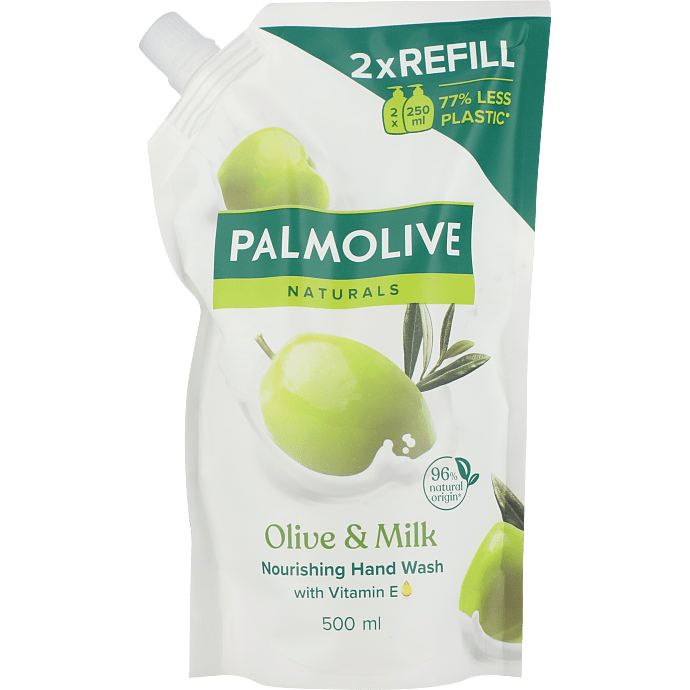 Håndsæbe m. oliven og aloe vera refill