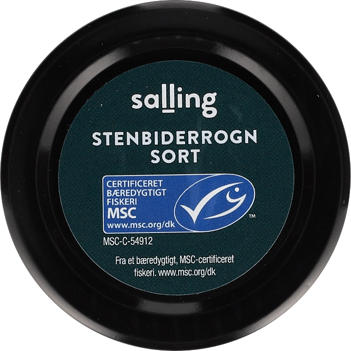 Sorte stenbidderrogn