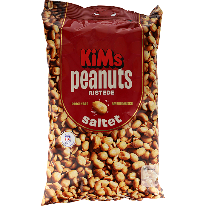 Ristede peanuts m. salt