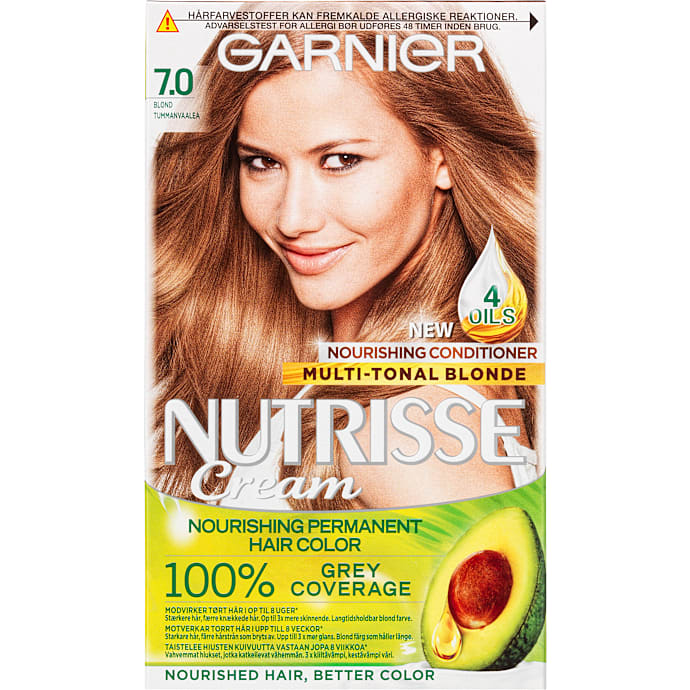 Intensely Nourishing permanent hårfarve 7 Blond m. olier