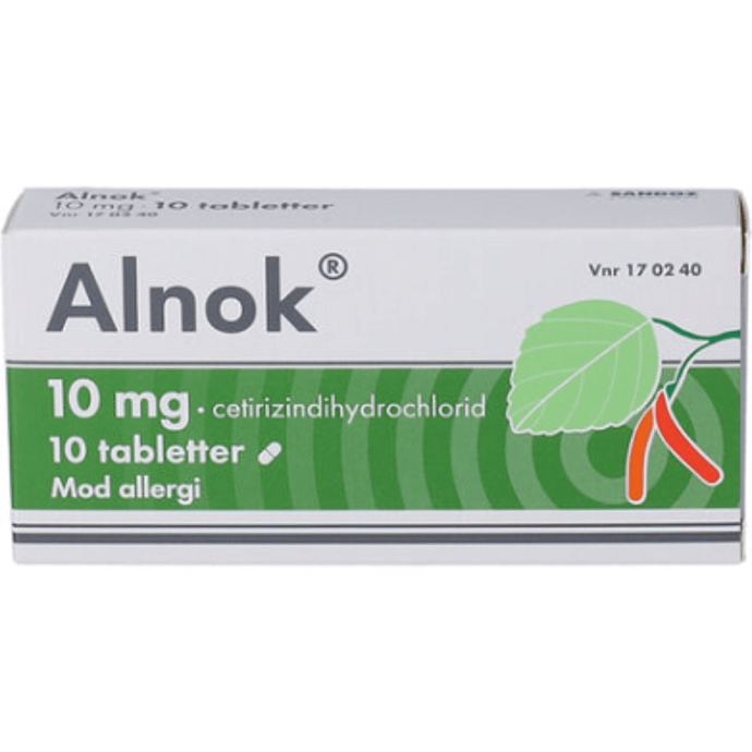 Allergikapsler 10 mg