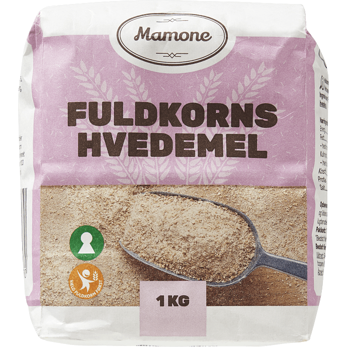 Fuldkornshvedemel