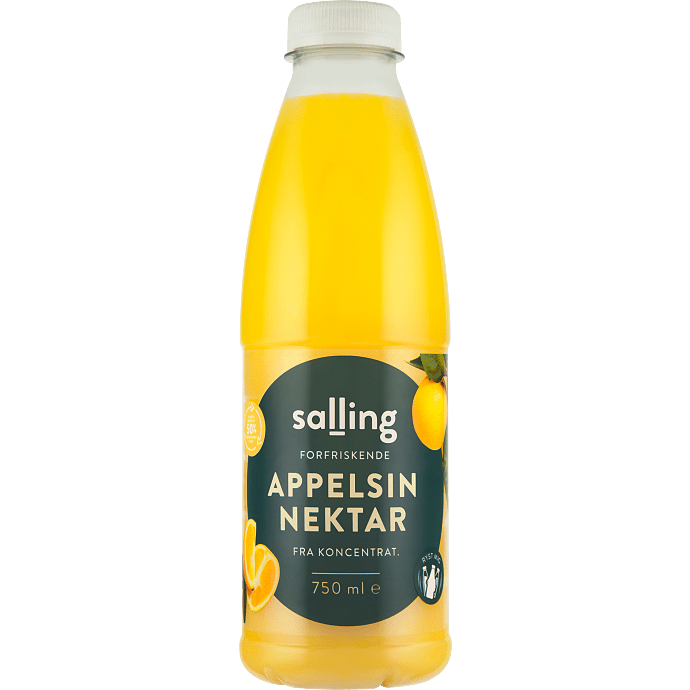 Appelsinnektar fra koncentrat