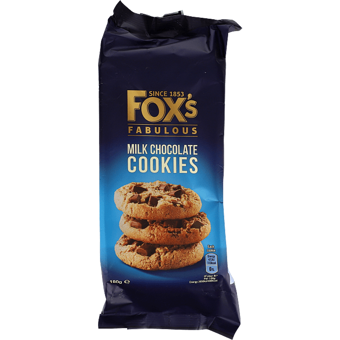 Cookies m. mælkechokolade