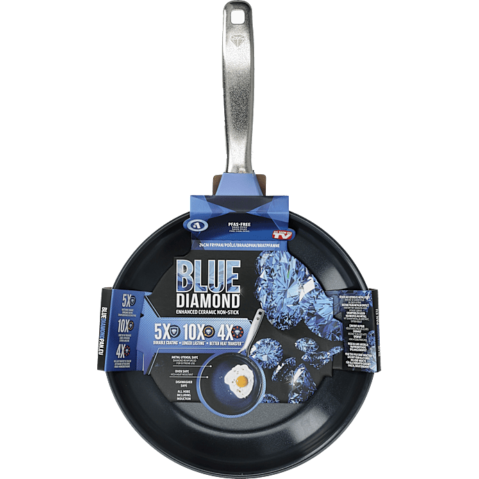 Blue Diamond stegepande (24 cm)