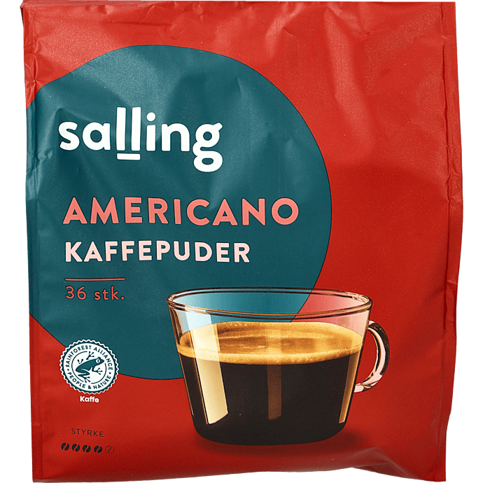Americano kaffepuder