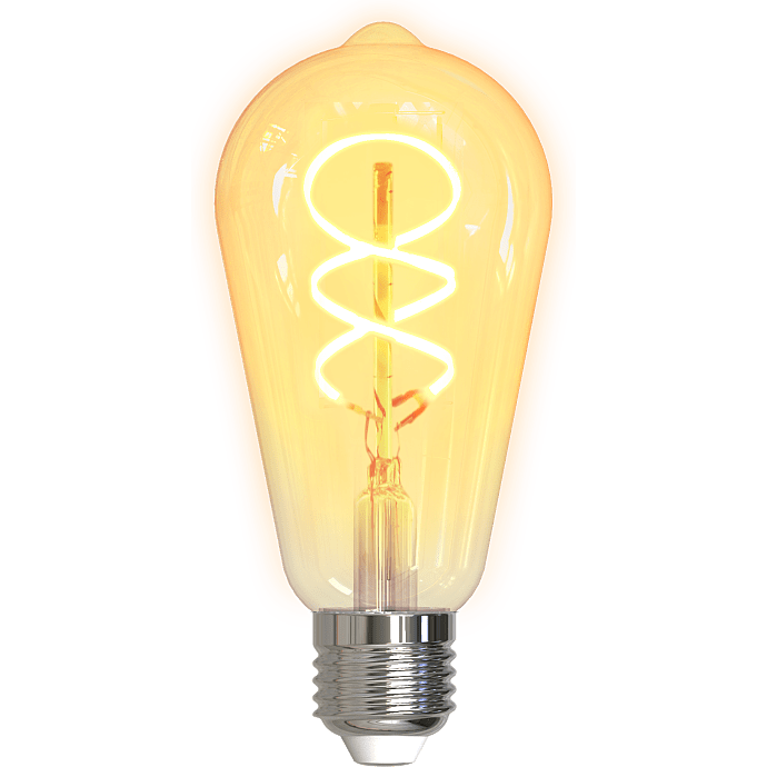 Deltaco Smart Filament LED-pære E27 - hvid