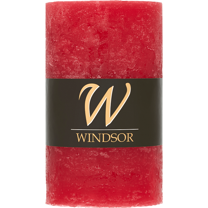 Windsor bloklys 7x12 cm - Rød