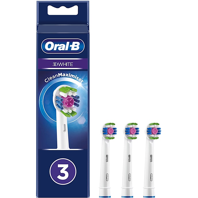 Oral-B 3D White tandbørstehoveder 3-pak