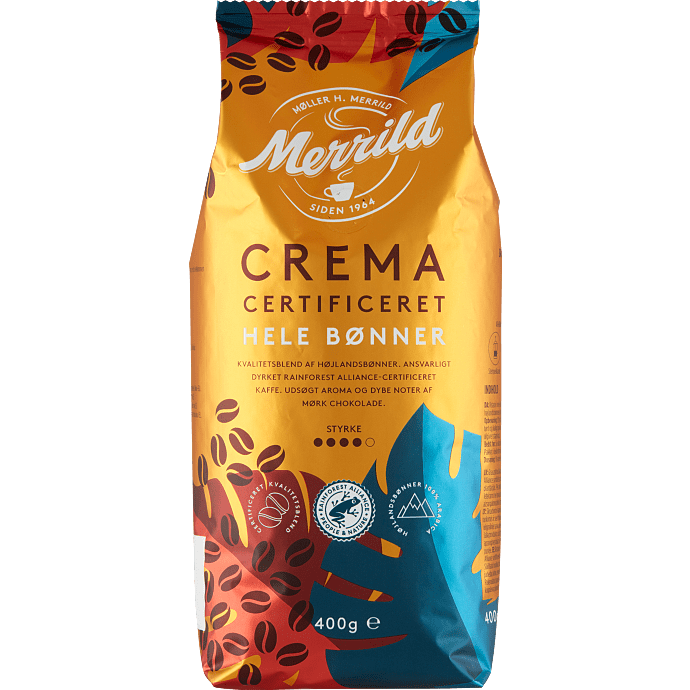 Crema hele bønner
