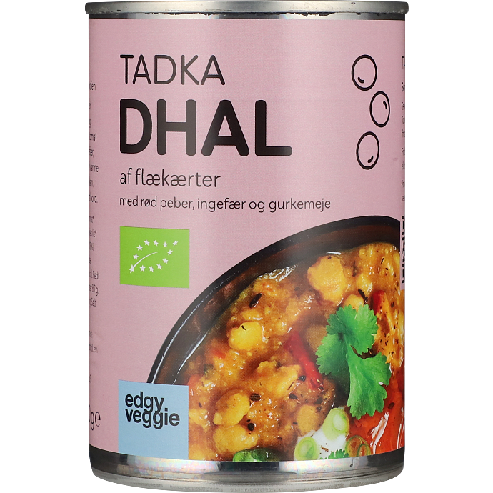 Tadka dhal af flækærter vegansk øko