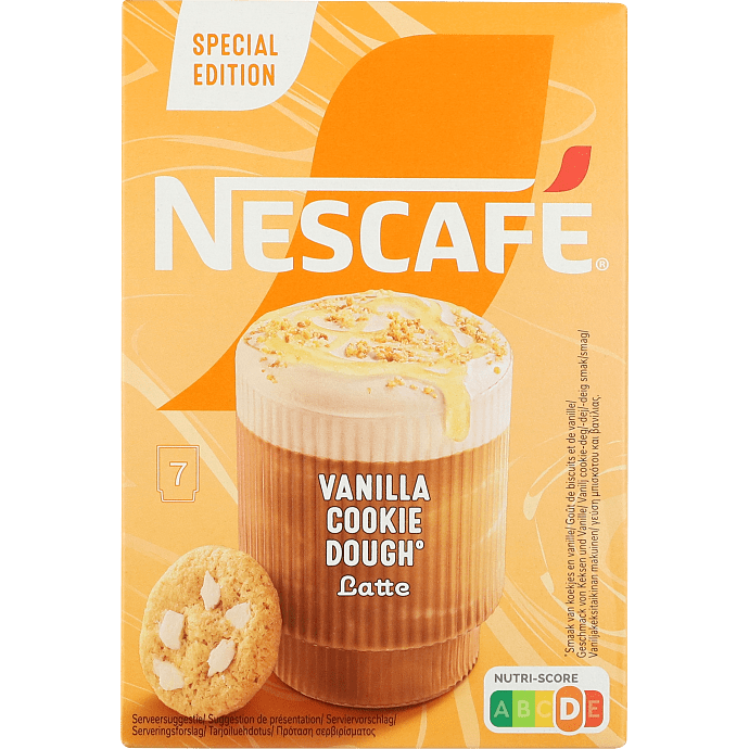 Latte Vanilla Cookie Dough