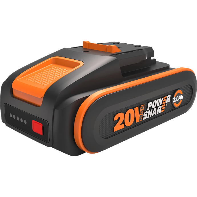 Worx batteri 20 V 2.0 Ah med indikator