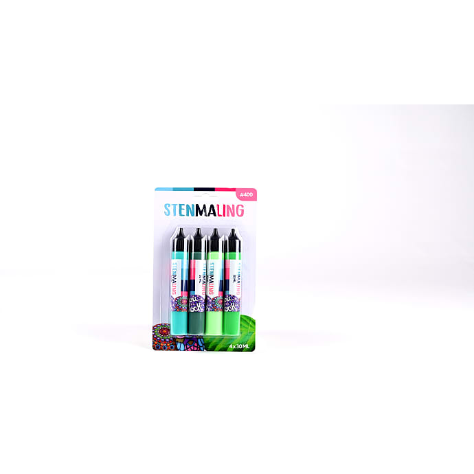 Stenmaling 30 ml 4-pak