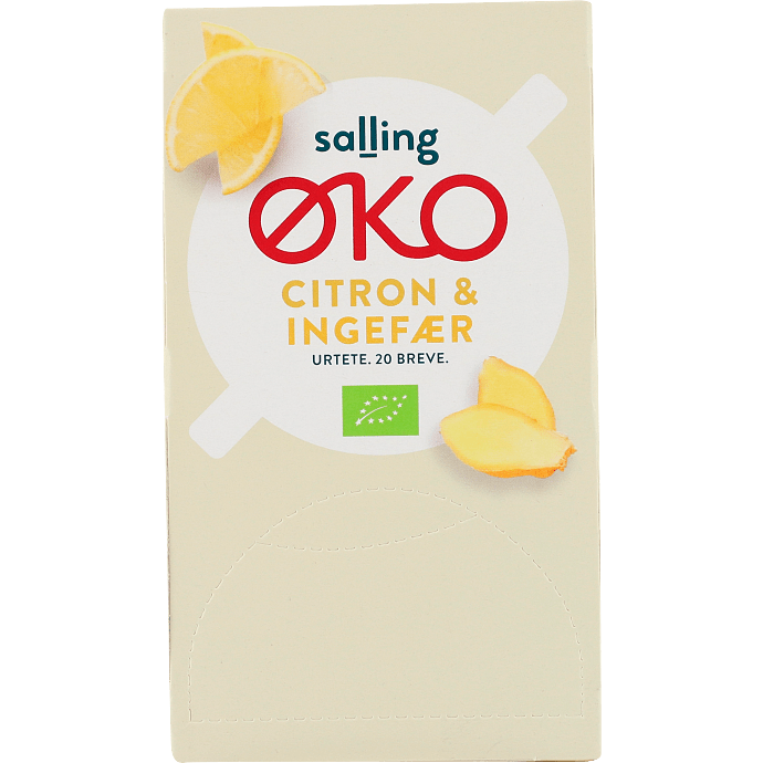 Te m. citron og ingefær øko