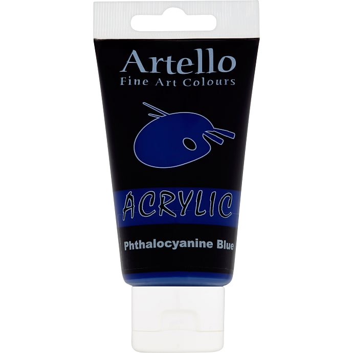 Artello akrylmaling 75 ml - Phthalocyanine Blue