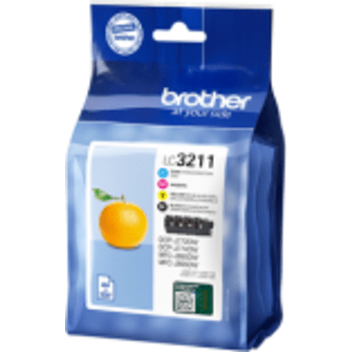 Brother LC 3211 blæk Value Pack