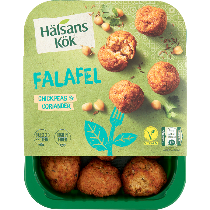 Falafler vegansk