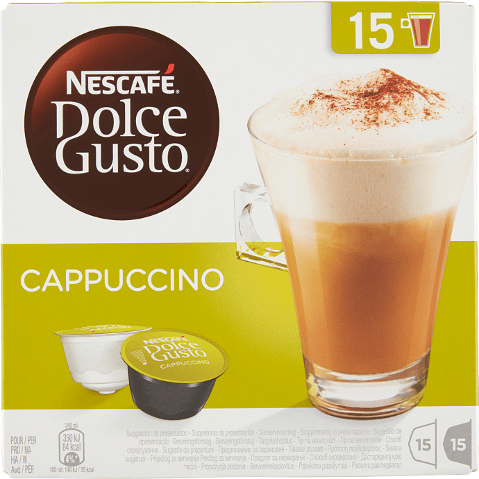 Cappuccino kaffekapsler