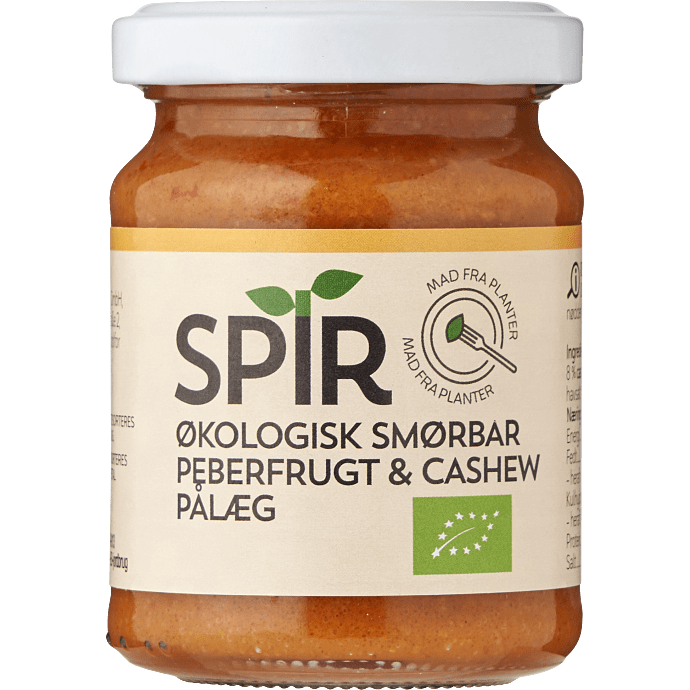 Smørepålæg m. peberfrugt og cashewnødder øko