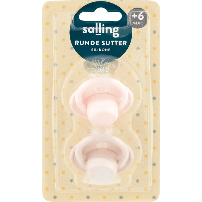 Runde sutter silikone 6+ mdr.