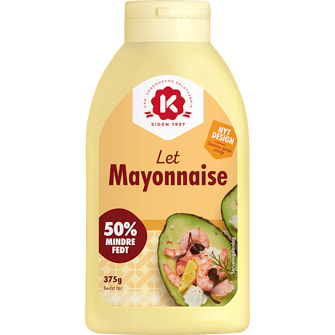 Mayonnaise fedtreduceret