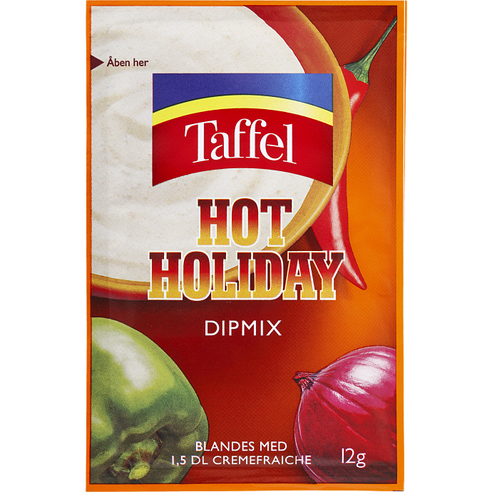 Dipmix m. stærk holidaykrydderi