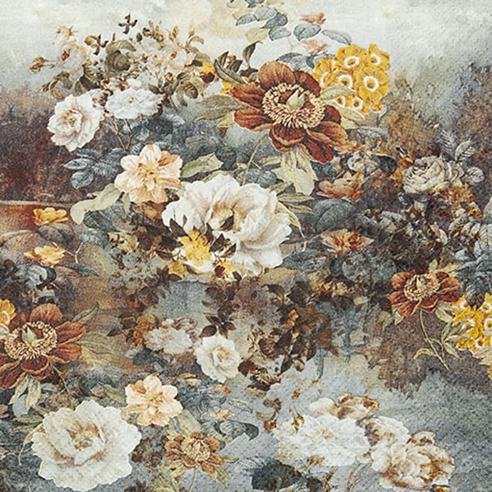 Windsor mønstrede servietter 33x33 cm 20-pak