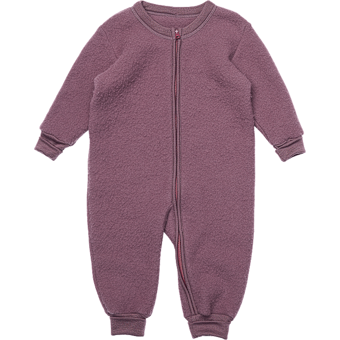 808 baby uld heldragt str. 80 - rosa