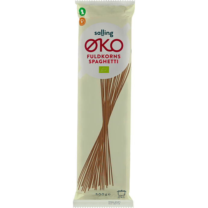 Spaghetti m. fuldkorn øko