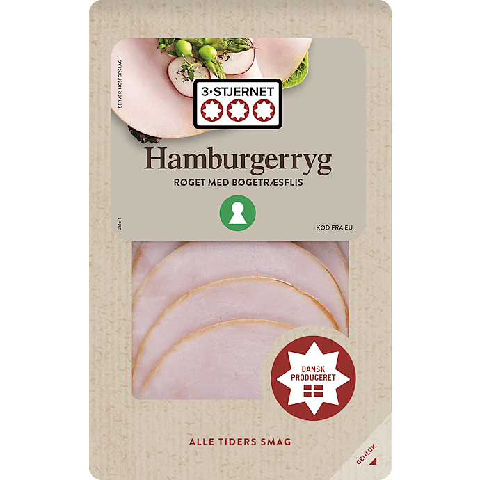 Hamburgerryg i skiver