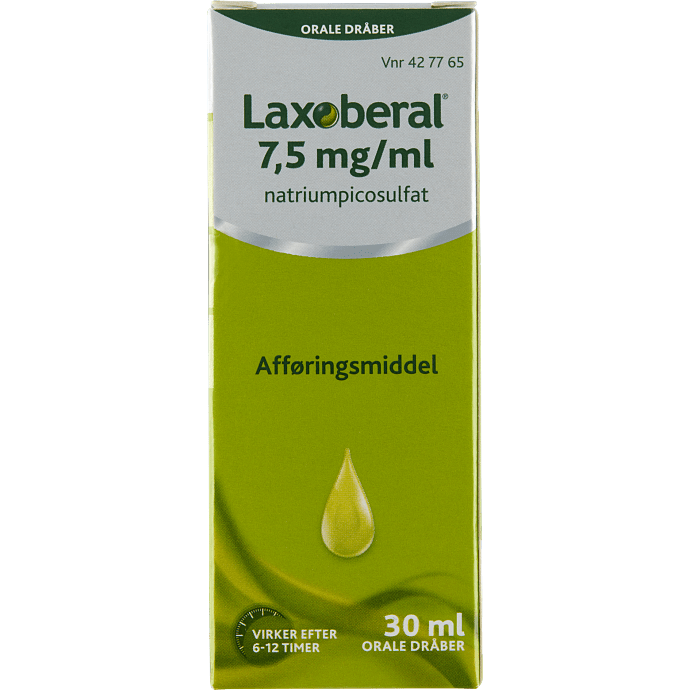 Afføringsmiddel 7,5 mg