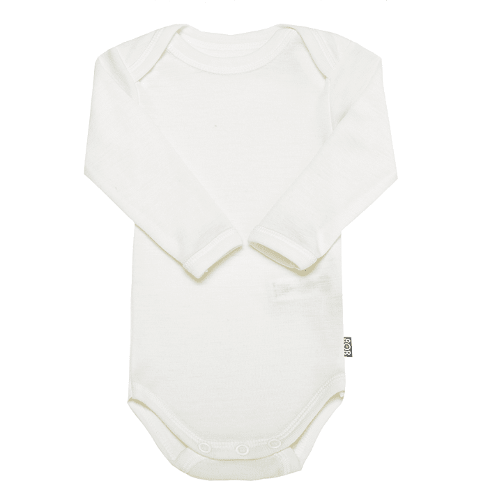 808 baby uld body str. 50 - hvid