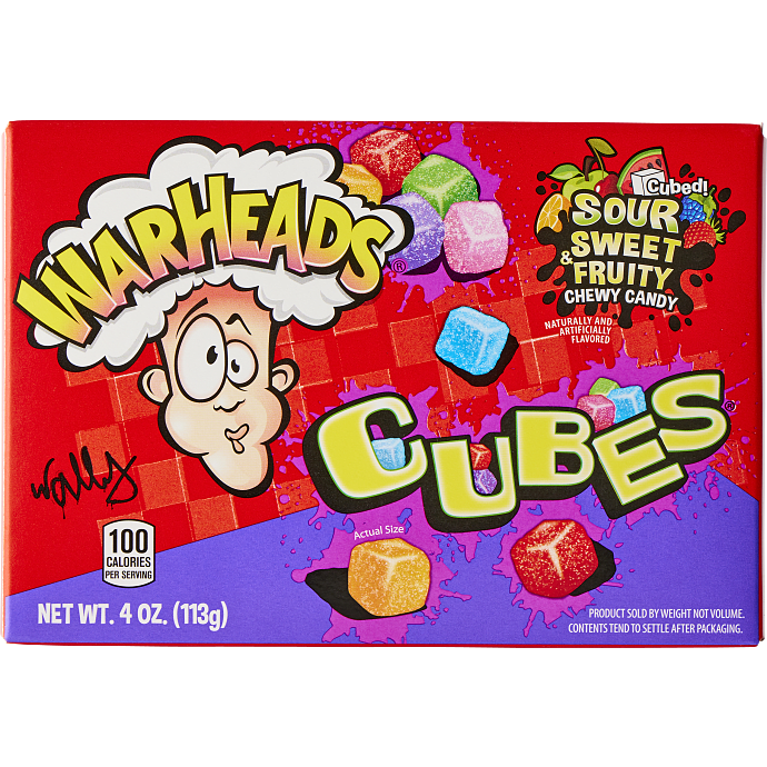 Cubes syrligt slik