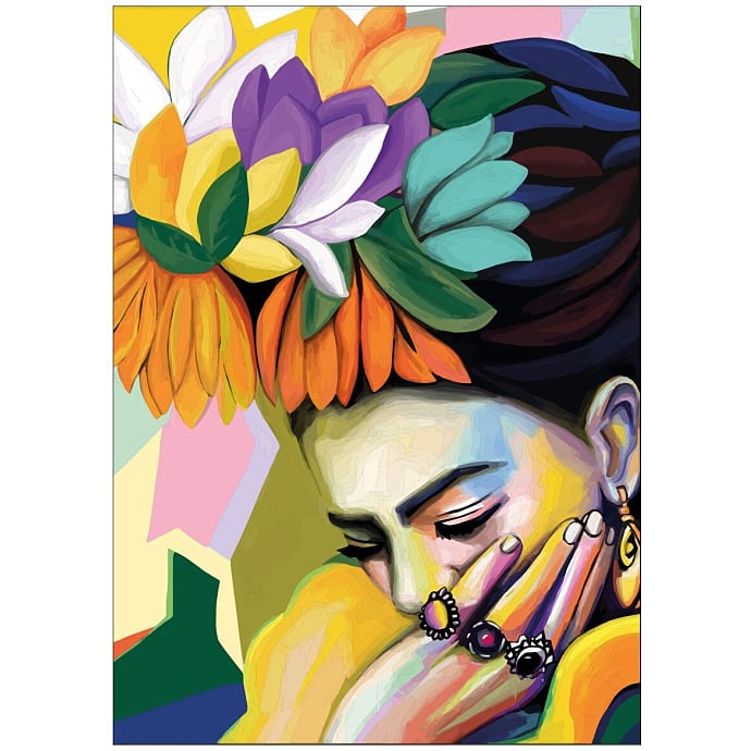 Shy frida - 30x40 cm